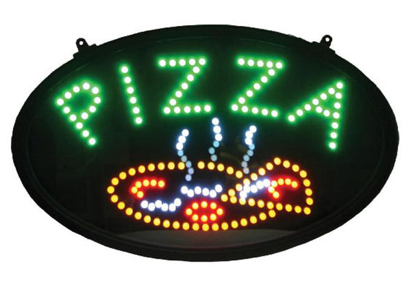 LED Sign, “Pizza”, 3 Pattern, Dust Cover