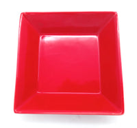 Square Bowl Red 15oz 6"(15CM)