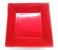 Square Bowl Red 42oz 8"(20CM)