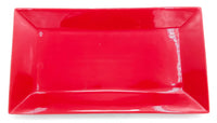 Rect. Plate Red 11 1/2"(29CM)