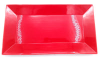 Rect. Plate Red 14 1/2"(37CM)