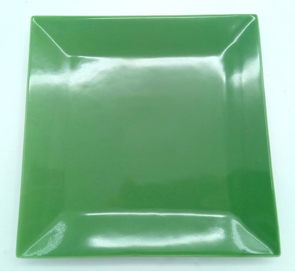 Square Plate Green 8"(20CM)