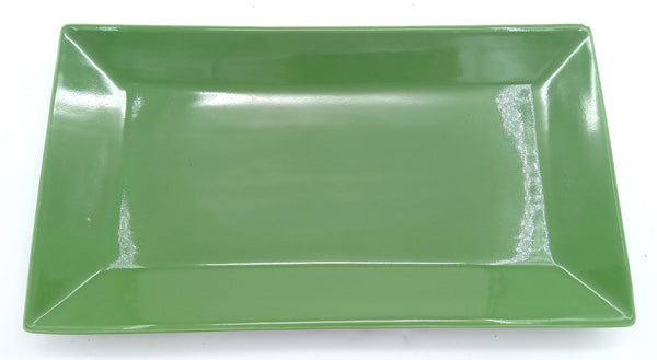 Rect. Plate Green 11 1/2"(29CM)