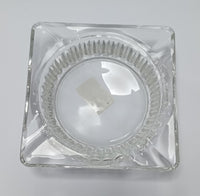 Libbey Square Ashtray 4.14"