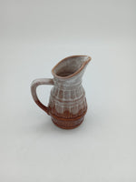 Revol Wine pitcher flamed brown 14 cm made in France