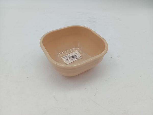 Cambro square bowl 10 cl beige
