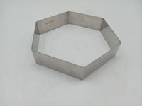 Hexagonal mould 17.5x5 cm