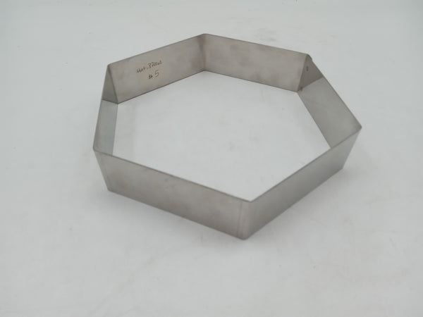 Hexagonal mould 17.5x5 cm