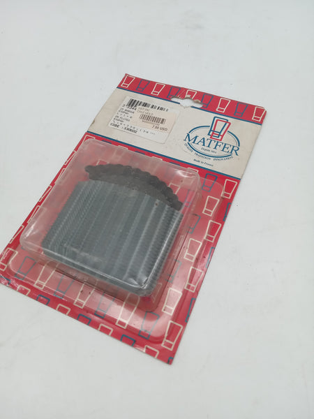 Matfer 25 fluted boat molds exopan 8.5x3.5 cm