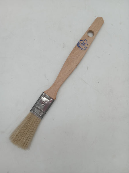 Matfer flat pastry brush wood 20x2 cm