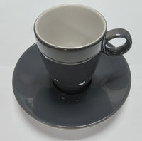 Annaburg coffee cup &amp; saucer 0.12 liters kamino grey