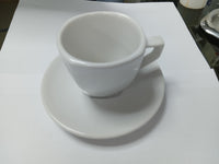 Annaburg teacup &amp; saucer 0.16 liters aurora white