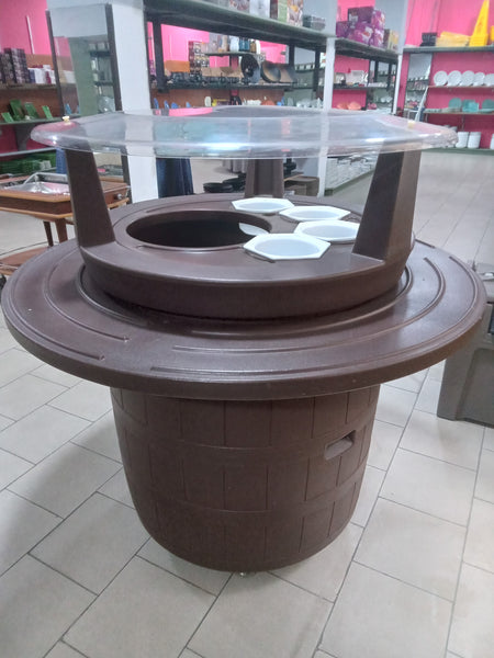Cambro Barrel and Salad Bar
