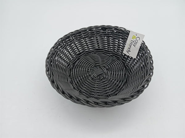 Cosy & Trendy round bread basket black