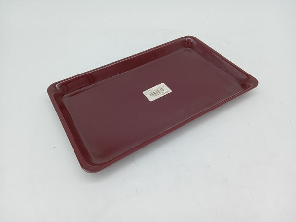 Plexi gn 1/4-17 bordeaux 26.5x16.2x1.7 cm