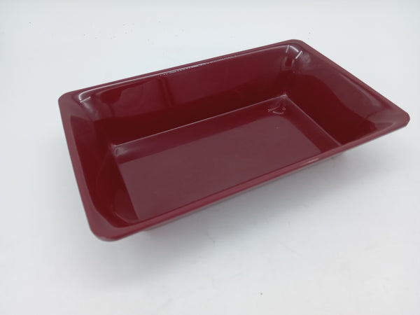 Plexi gn 1/4-17 bordeaux 26.5x16.2x1.7 cm