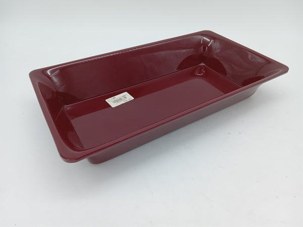 Plexi gn 1/3-5 bordeaux 32.5x17.6x5 cm