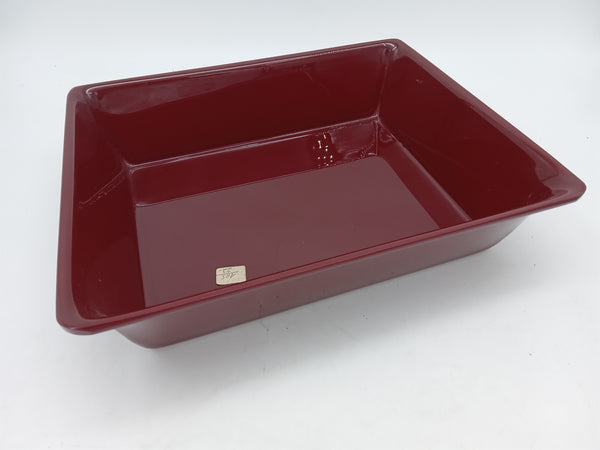 Plexi gn 1/2-8 bordeaux 26.5x32.5x8 cm