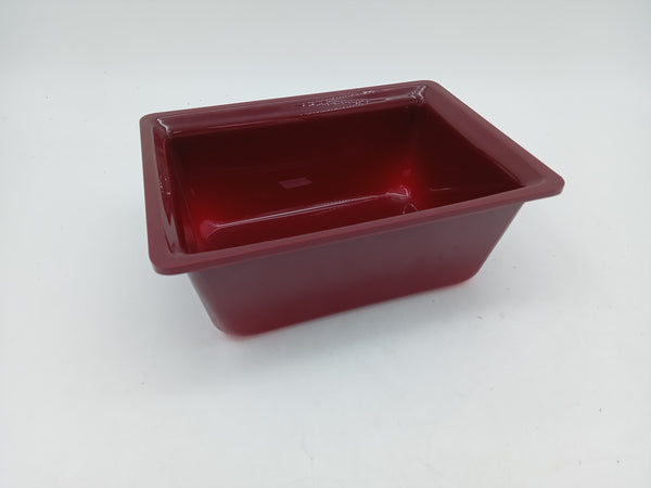 Plexi salad dish 1 liter bordeaux