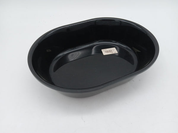 Plexi salad pot 1/5-60 black 26.5x20x6 cm