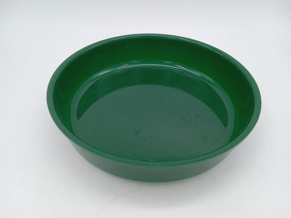 Plexi bowl round 30x6cm green