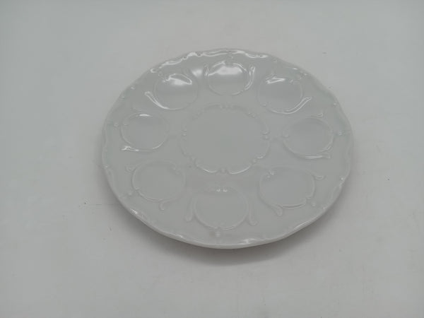 Flat plate with round shapes 19.5 cms made in germany