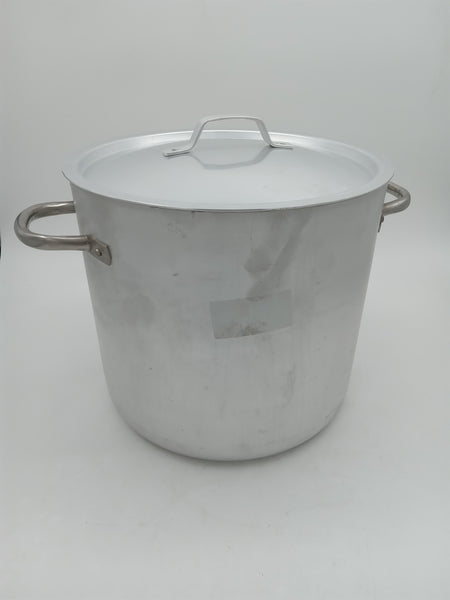 Paderno aluminum stock pot 28 w x 26 h cm 16 liters