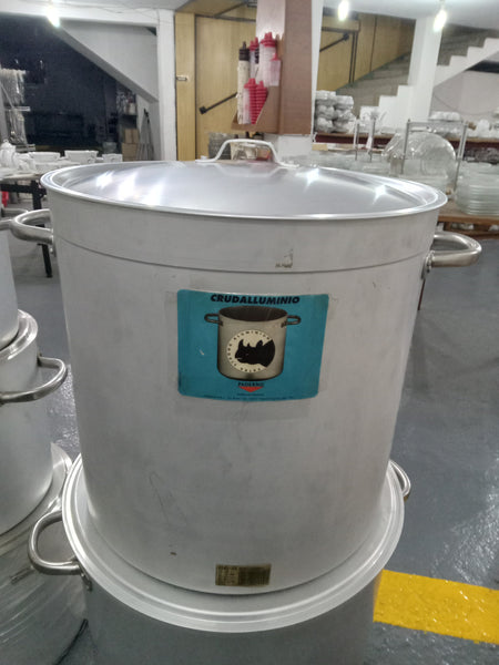 Paderno aluminum stock pot 45 w x 45 h cm 70 liters