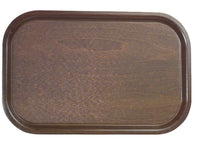Wooden rectangular tray non-slip 70x45 cm