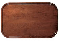 Wooden rectangular tray slip 70x45 cm