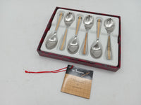 Set 6 pcs moka spoons orchidea