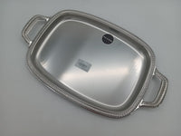 Alessi Rectangular tray with handles 30 cm S/S