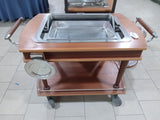 Fabio Wood Meat Serving Trolley