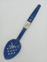 Cambro perforated spoon navy blue