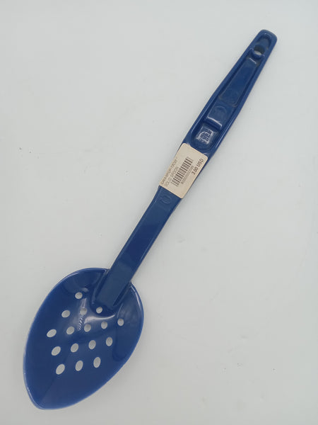 Cambro perforated spoon navy blue
