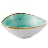 Triangular Bowl Turquoise 6oz 4 3/4"(12CM)