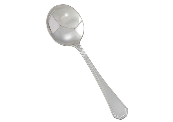 Victoria Bouillon Spoon, 18/8 Extra Heavyweight