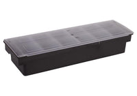 Condiment Holder, 6 Compartment, Black Plastic Base