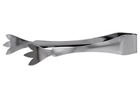 Ice Tongs, 3 Prongs, 17 CM Satin Finish Stainless Steel