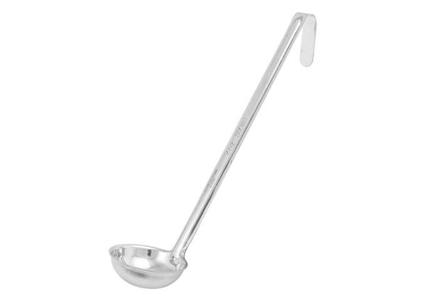 2 Oz Winco Prime One-Piece Ladle, Stainless Steel
