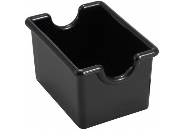 Black Sugar Packet Holder, Plastic