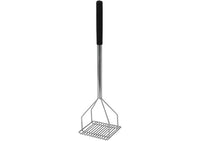 13CM Potato Masher with Plastic Handle S/S