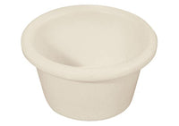 3 Oz Bone Color Plain Ramekins
