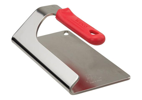 One-Piece 18/8 Stainless Steel Steak Weight with Silicone Sleeve, 2-lbs