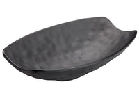 25x15CM Kaori Melamine Oval Bowl, Black